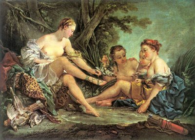 Diana after the Hunt by François Boucher